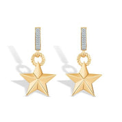 Yıldız Altın Küpe