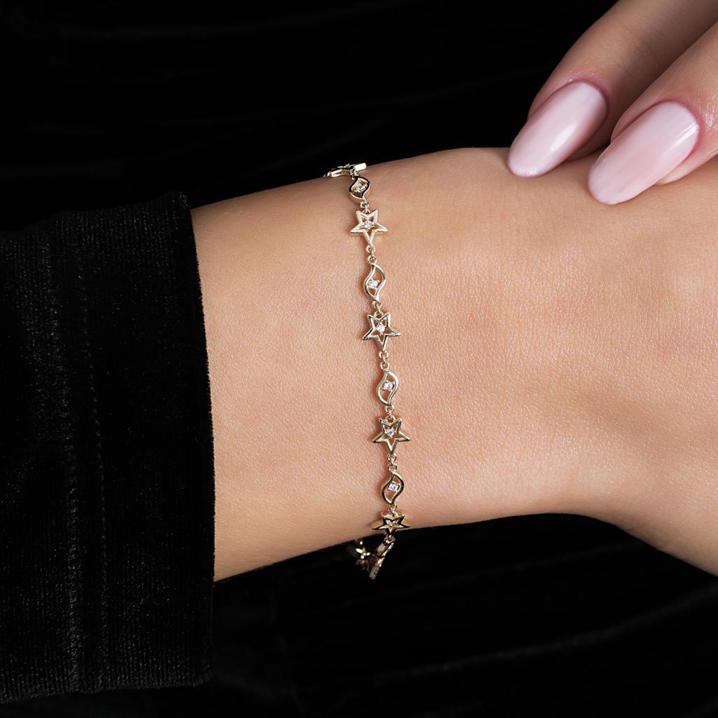 Gold Star Bracelet