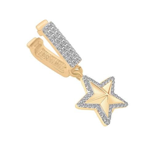 Yıldız Taşlı 9Mm Bileklik Charm