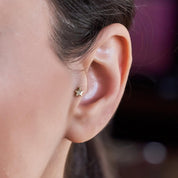 Star Single Diamond Piercing