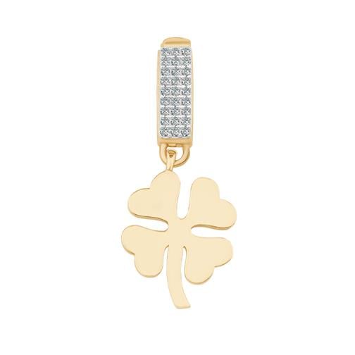 Yonca Sallantılı 9Mm Bileklik Charm