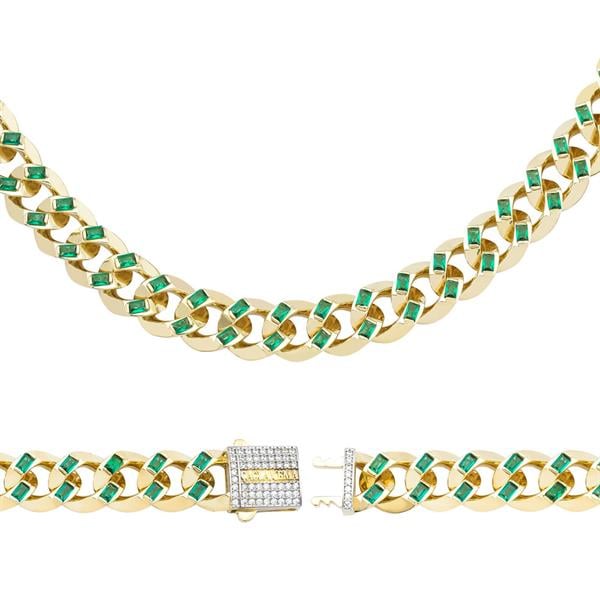 Zümrüt Taşlı Gurmet Set