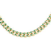 Zümrüt Taşlı Gurmet Zincir