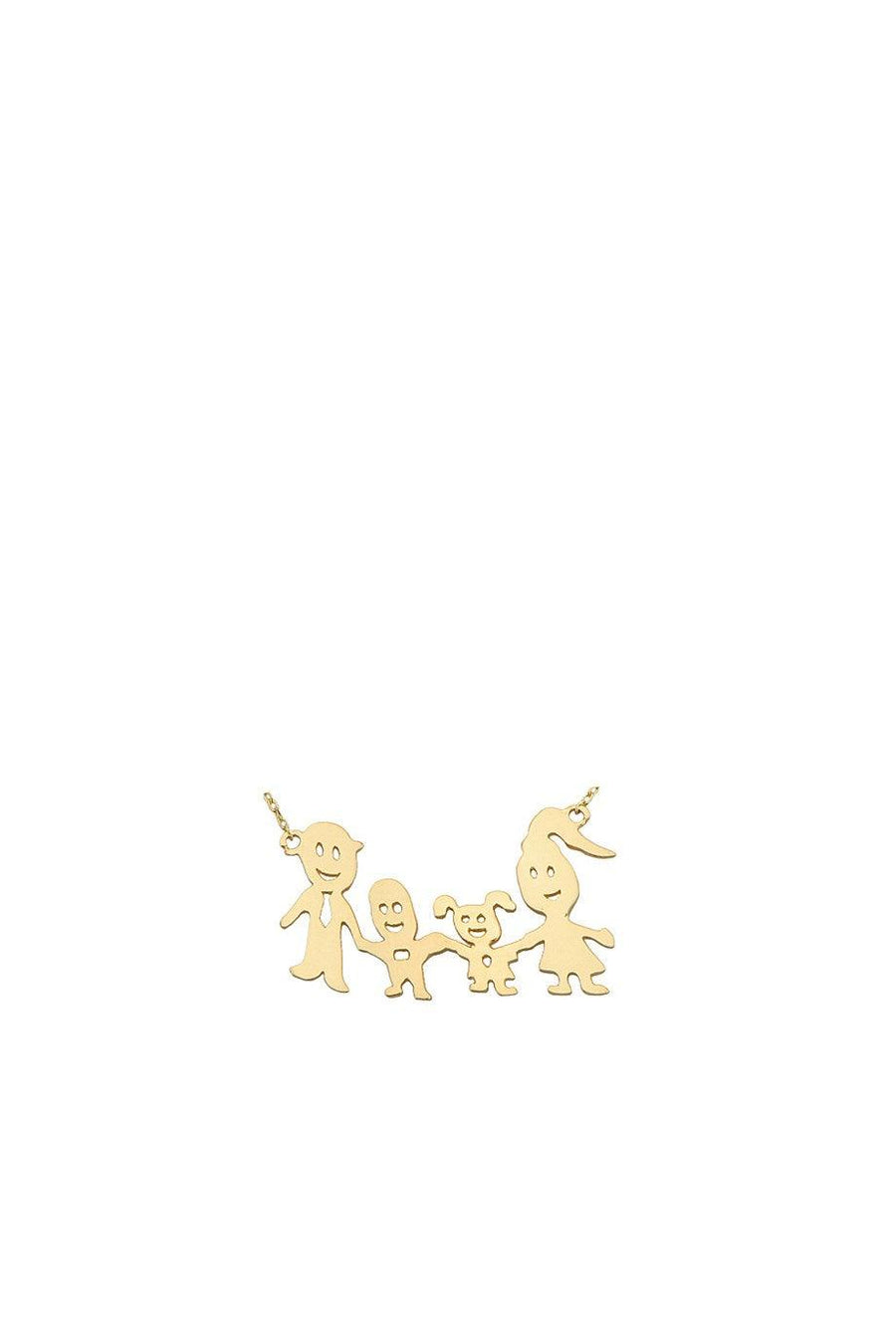 Golden Family Necklace