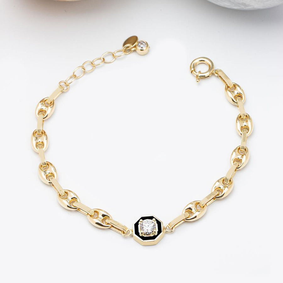 Gold Baguette Bracelet