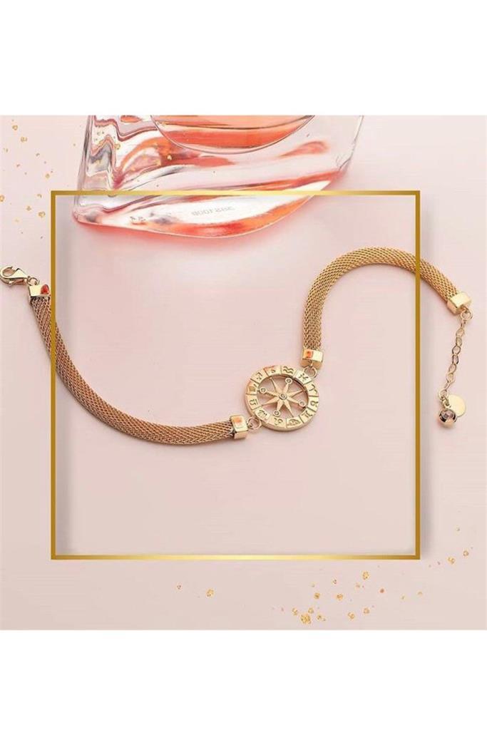 Golden Horoscope Bracelet