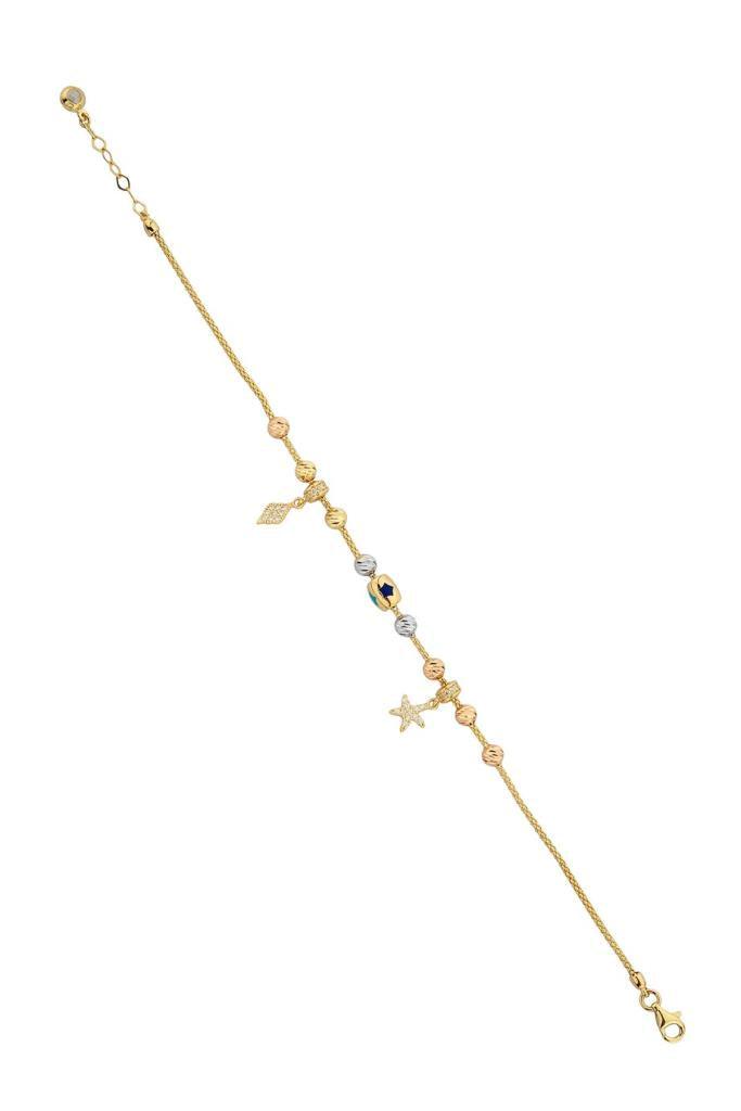 Golden Dorika Bulk Star Star Bracelet