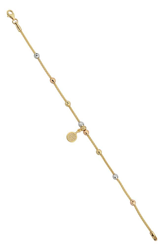 Gold Dorika Bulk Swinged Bracelet