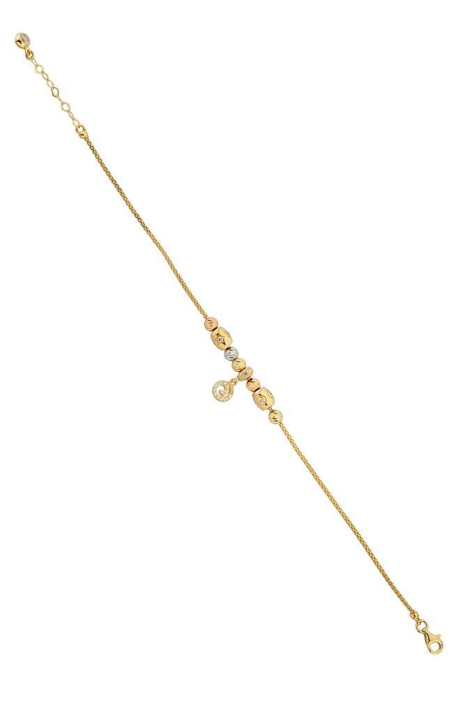 Gold Dorika Bulk Spiral Bracelet