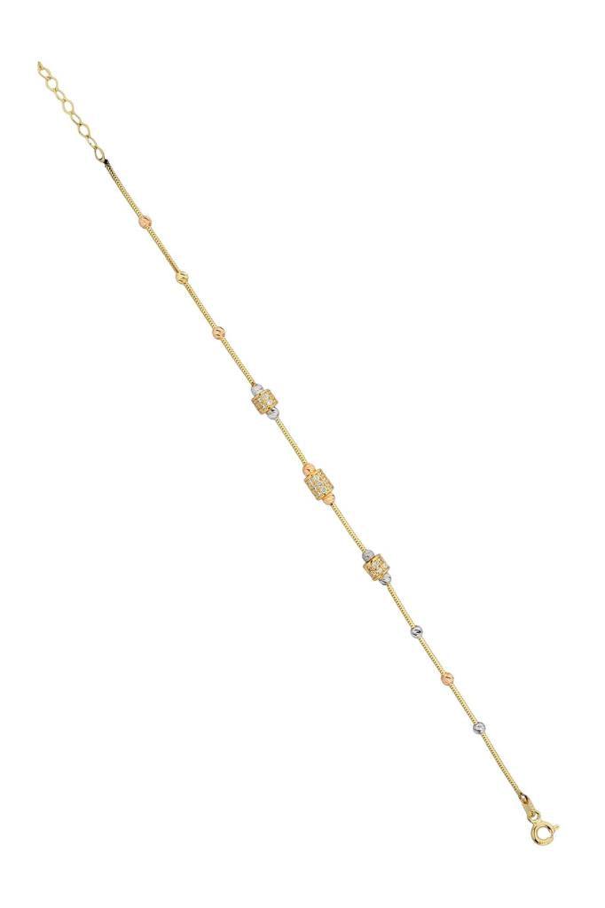 Gold Dorika Bulk Design Bracelet
