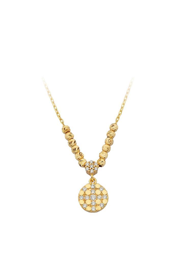 Gold Dorika Bulk Design Necklace