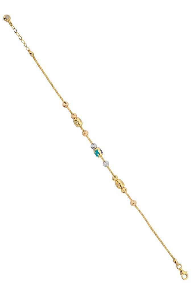 Golden Dorika Bulk Star Figure Bracelet
