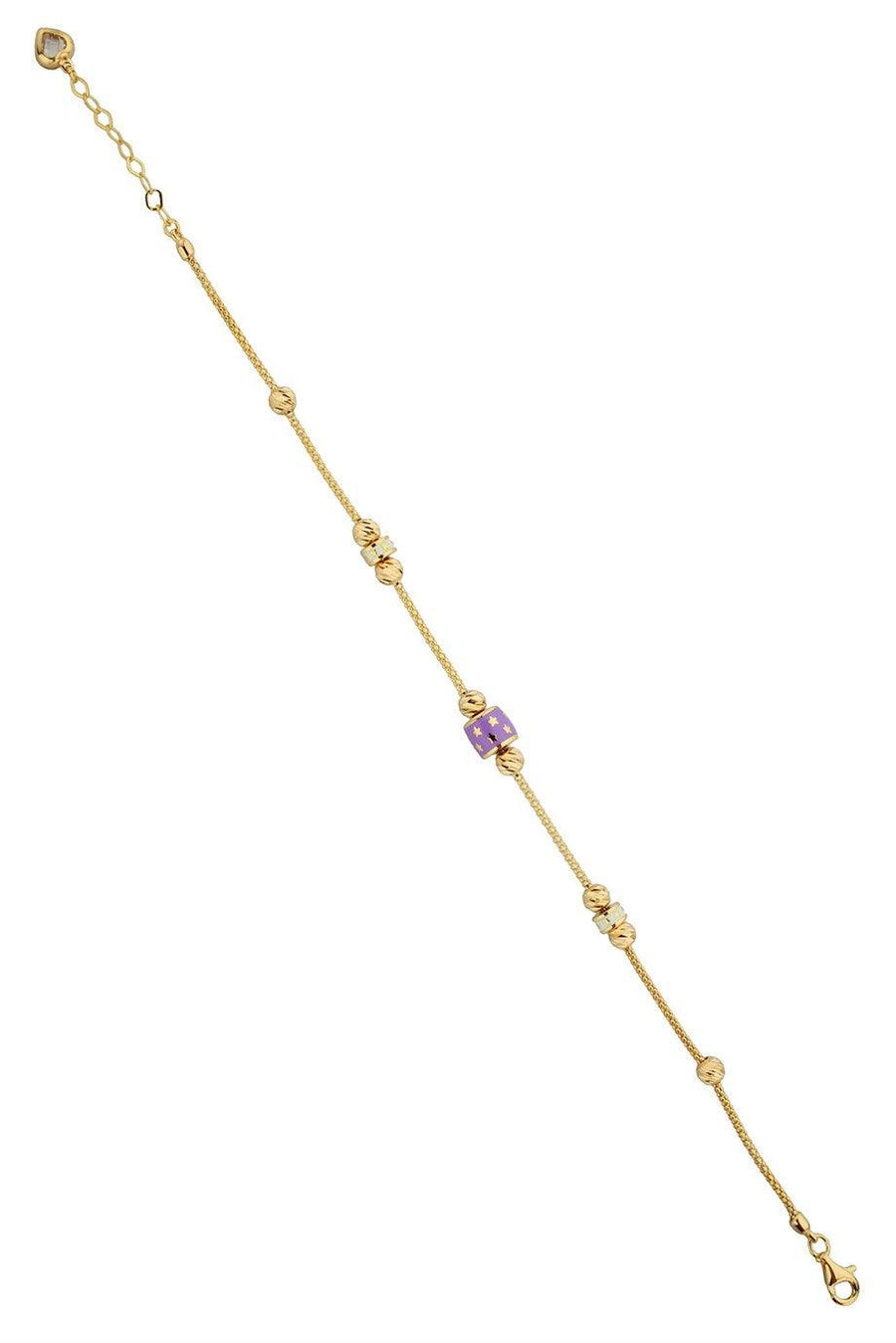 Gold Dorika Bulk Star Design Bracelet