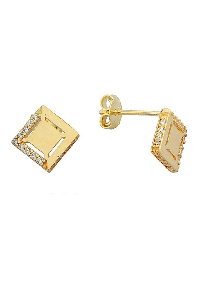 Gold Figure Earrings