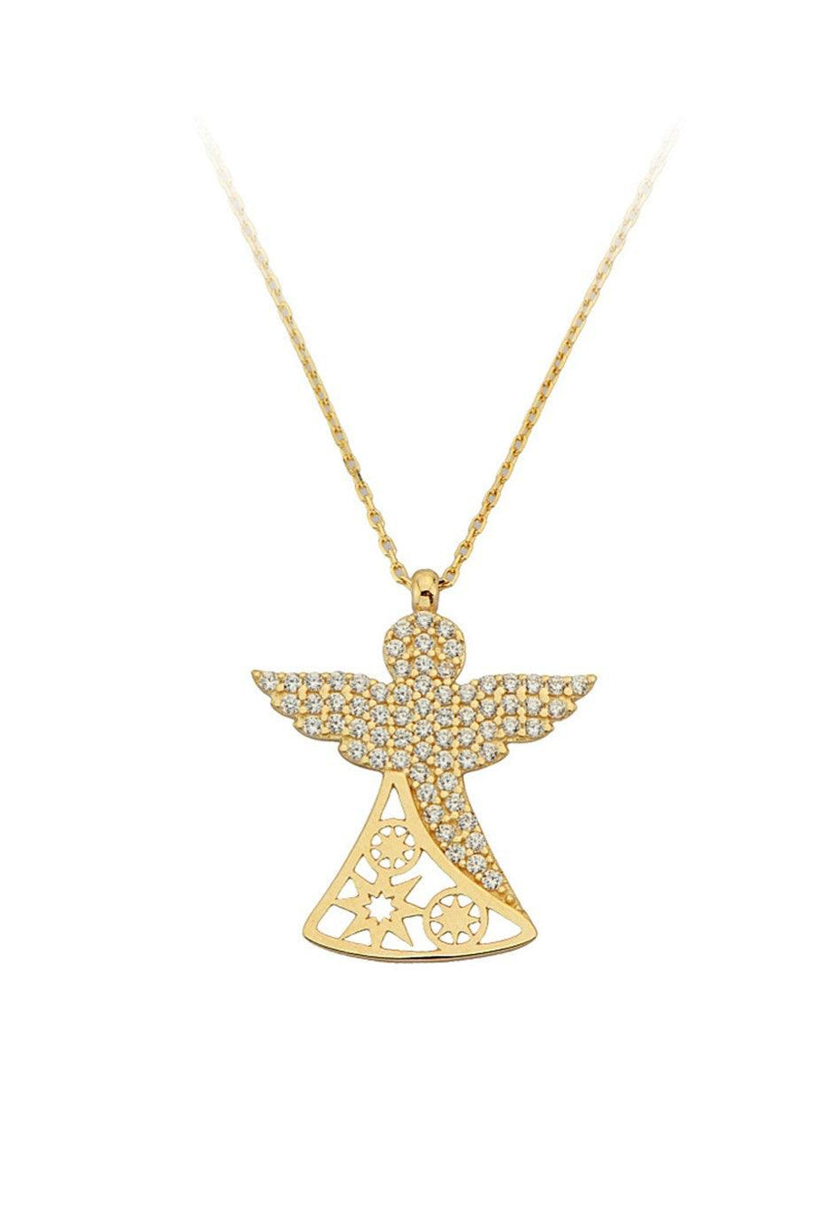 Gold Angel Necklace