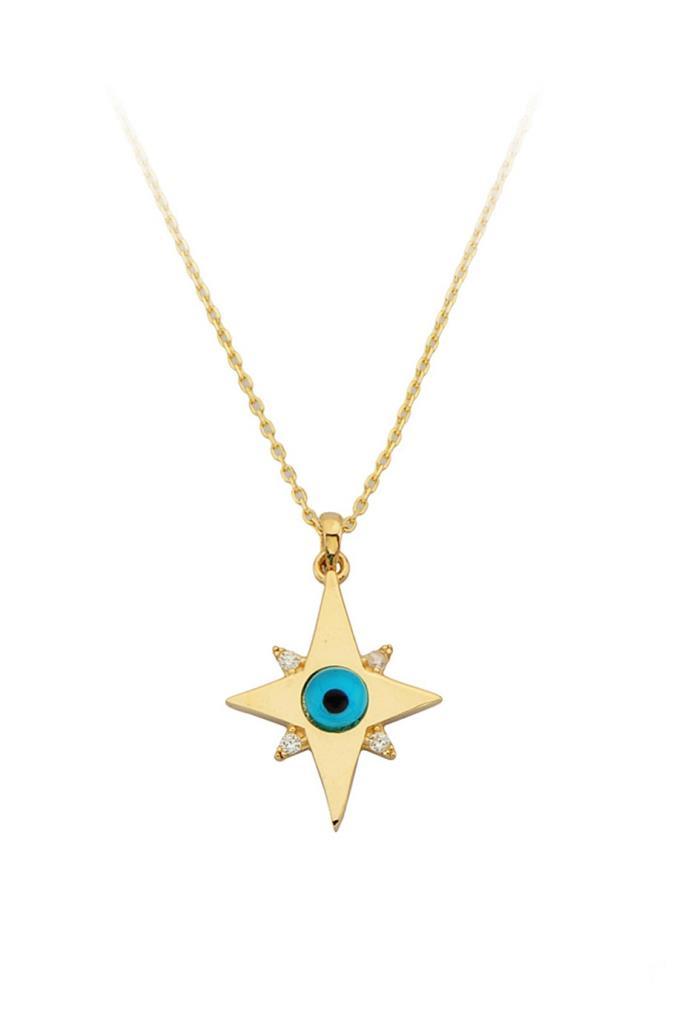 Golden Shimal Star Eye Necklace