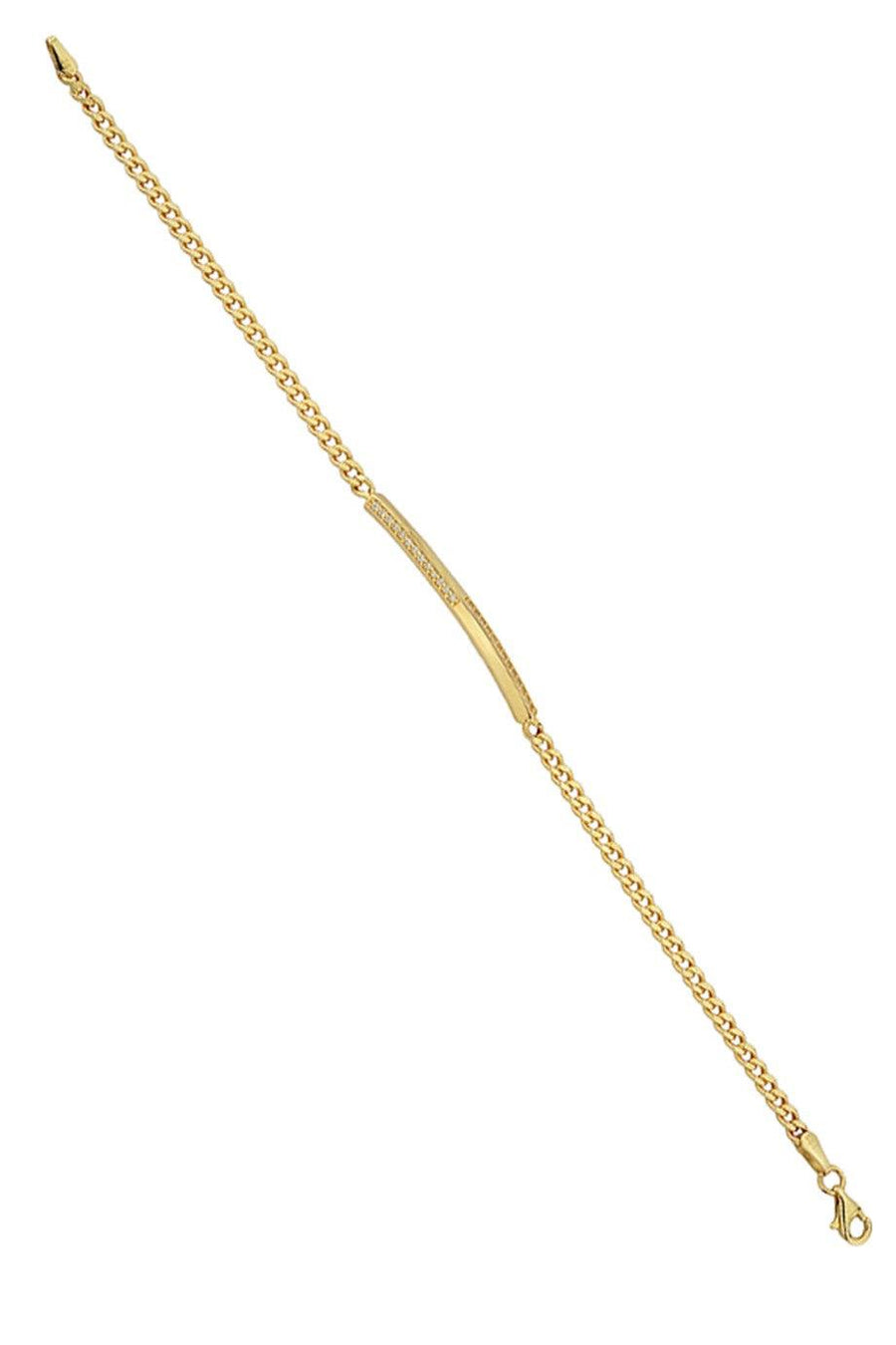 Gold Stone Raque Bracelet