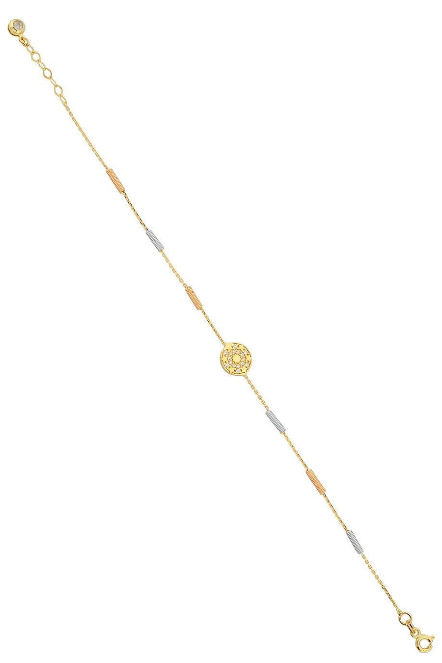 Golden Spring Star Figure Bracelet