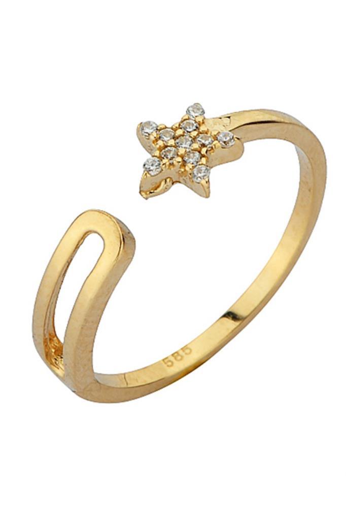 Gold Star Ring