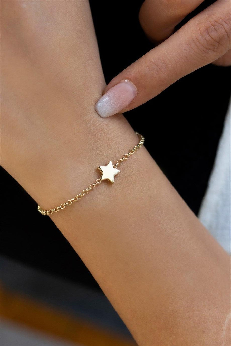 Gold Star Bracelet