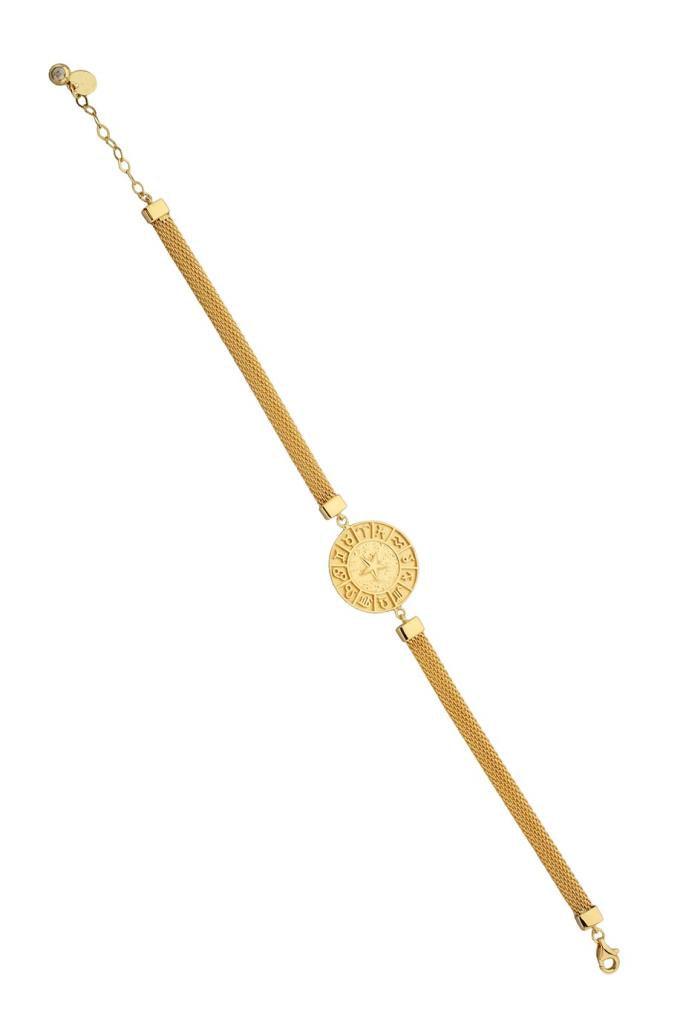 Golden Star Horoscope Bracelet