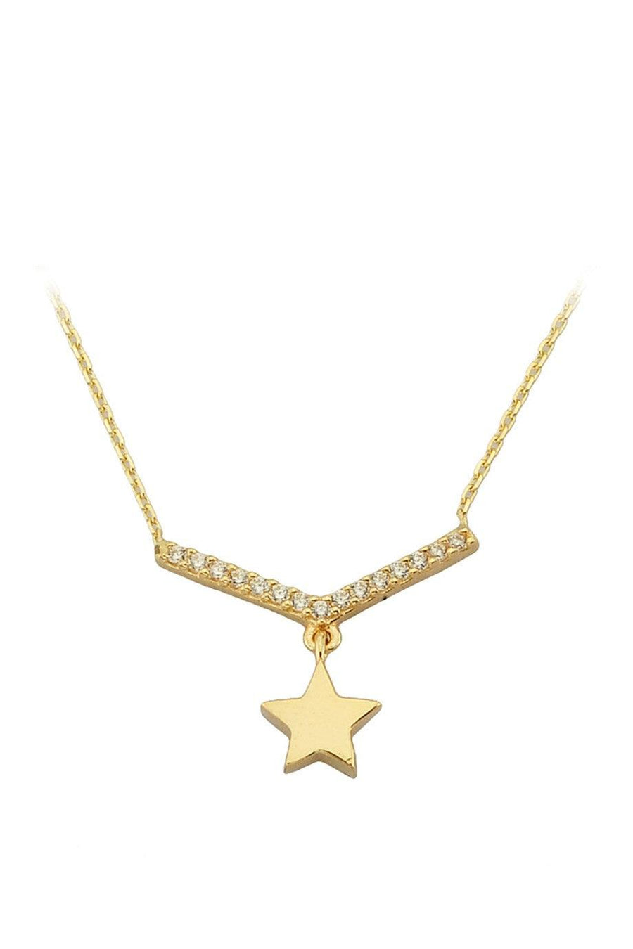 Golden Star Necklace