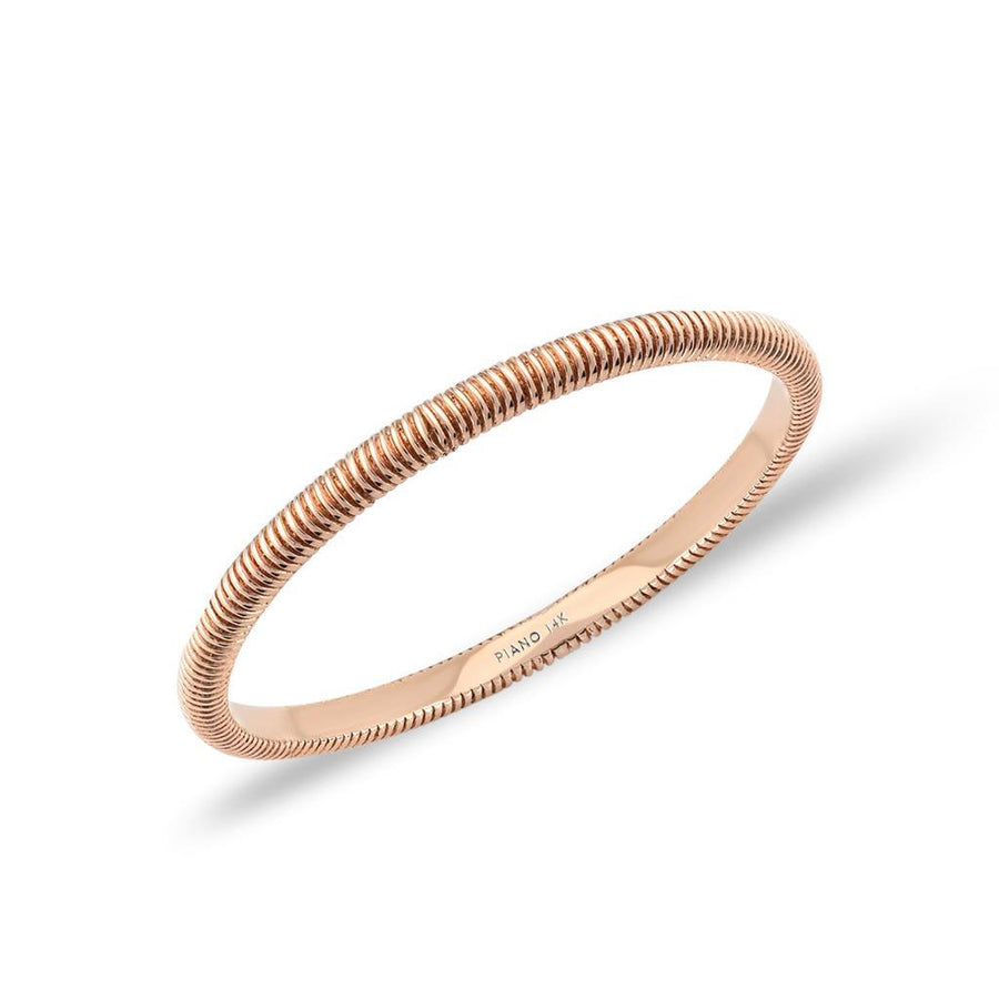 Andante Thin Spiral Gold Ring