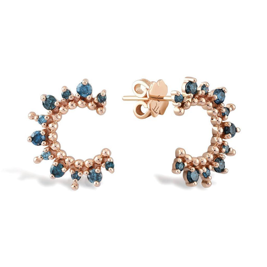 Cabaret Luna Blue Diamond Earrings