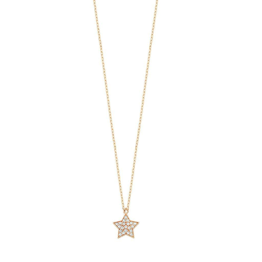 Cabaret Diamond Star Necklace
