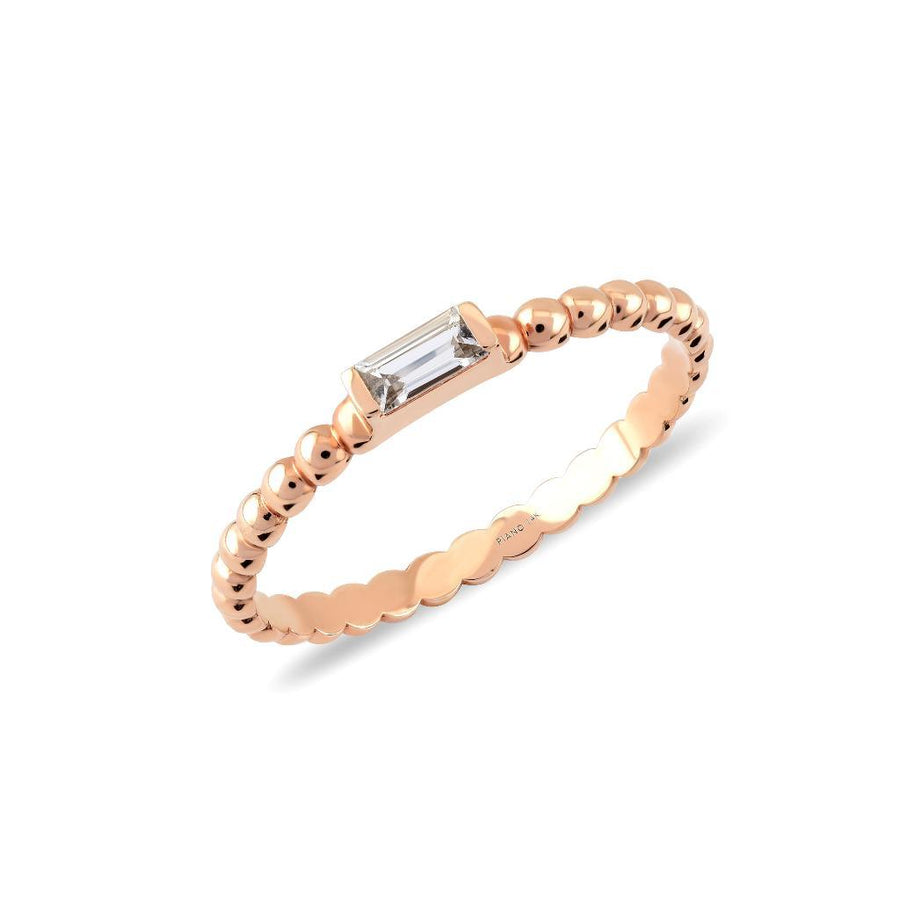Dolce Toptop Baguette Gold Ring