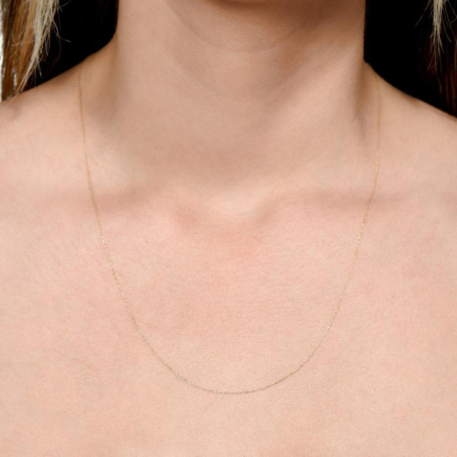 Ghost Chain Gold Necklace