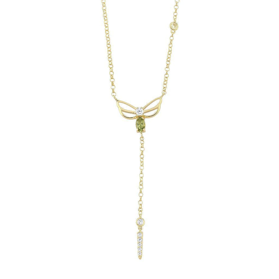 Maman Butterfly Gold Necklace