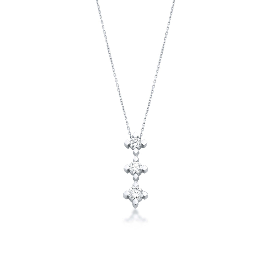 Diamond Tria Necklace