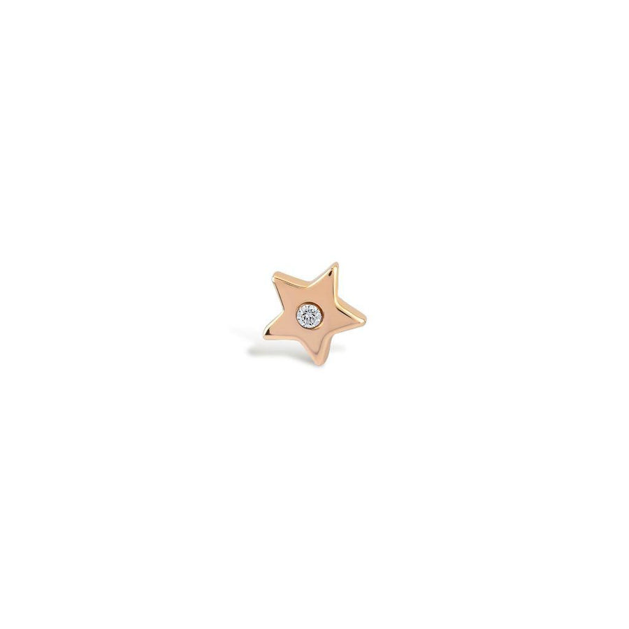 Star Single Diamond Piercing